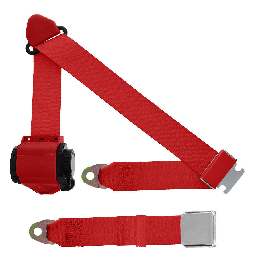 Retractable Seat Belt, 3 Point