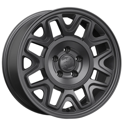 Wander MX Carbon Grey Wheel - 17X8 - ET38