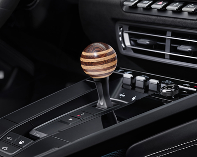 Wenge - Oak Tribute Shifter Knob - Black Cerakote - 911 | 2018-2026