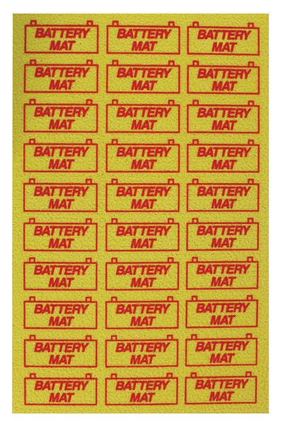 Battery Mat, Yellow - Sierra Madre Collection
