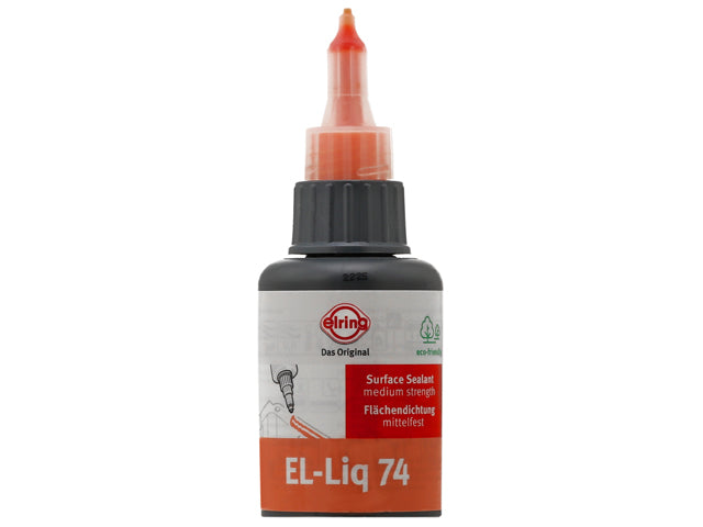 Porsche Sealing Compound - Elring EL-Liq 74 (50 ml. Bottle) (Orange), 911/968 | 1995-2007 D154103A1