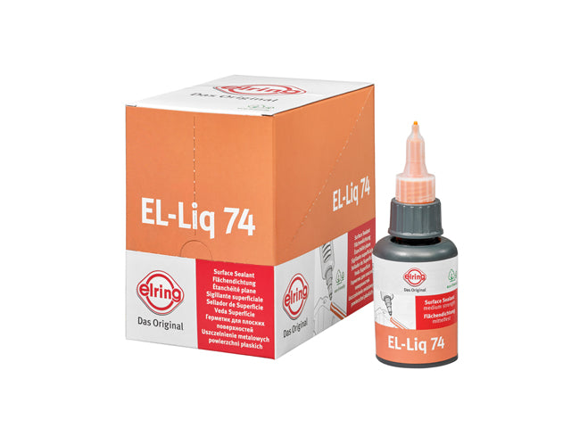 Porsche Sealing Compound - Elring EL-Liq 74 (50 ml. Bottle) (Orange), 911/968 | 1995-2007 D154103A1