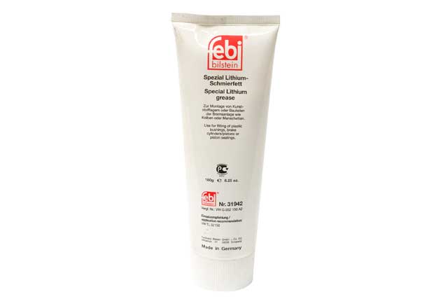 Porsche Brake Assembly Lubricant - Lithium Grease (100 g. Tube), 911/Boxster/Cayman/Panamera/Cayenne | 2006-2018 G052150A2