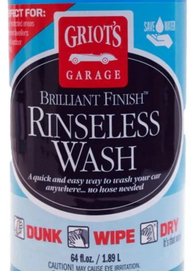 Brilliant Finish Rinseless Wash (64oz)