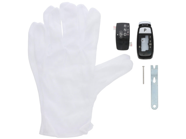 Porsche Emblem Kit for Auto Trans Shift Lever,  | LR117072