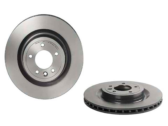 Porsche Brake Disc - Vented (350 x 25 mm), Cayenne | 2017 LR161898