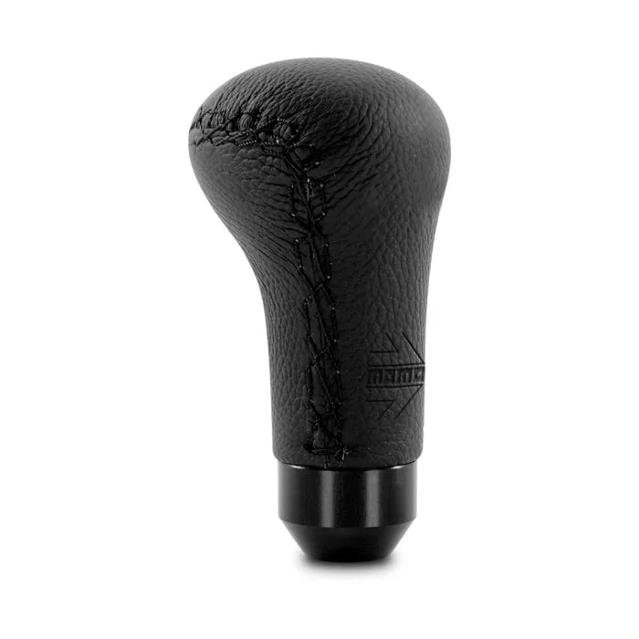 Momo Anatomico Shift Knob, Black Leather - Sierra Madre Collection