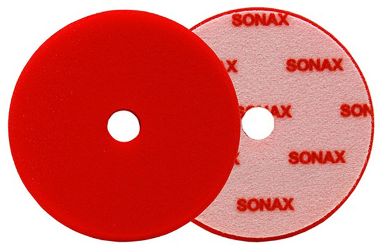 Sonax Red Hard Cutting/Polishing Pad 5.75 inches (143 mm) - Sierra Madre Collection