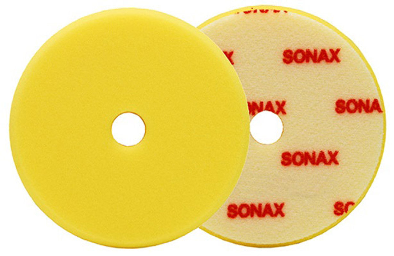 Sonax Yellow Dual Action Polishing Pad 143mm (5.5") - Sierra Madre Collection