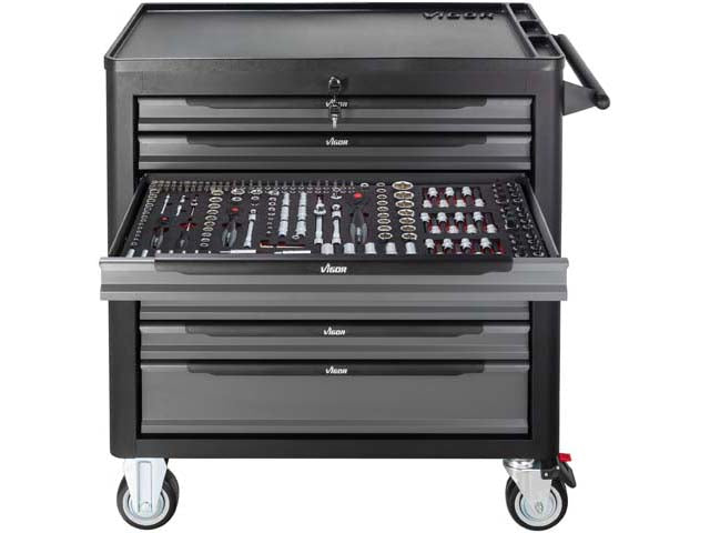 Tool Box with Tool Assortment - 8 Drawer V4481X499