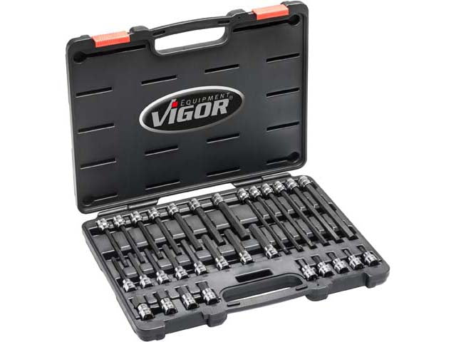 Hexagonal Screwdriver Bit Extension Set - 3/8" Drive V6019