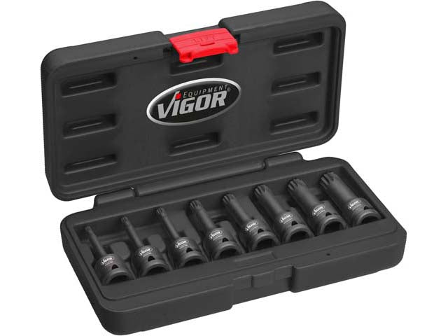 XZN (Triple Square) Socket Set - 1/2" Drive V7018