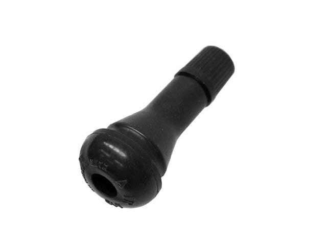 Porsche Wheel Valve Stem - TR-413, Black Rubber (42.5 mm Length), Boxster/Macan | 2001-2024 XR858423