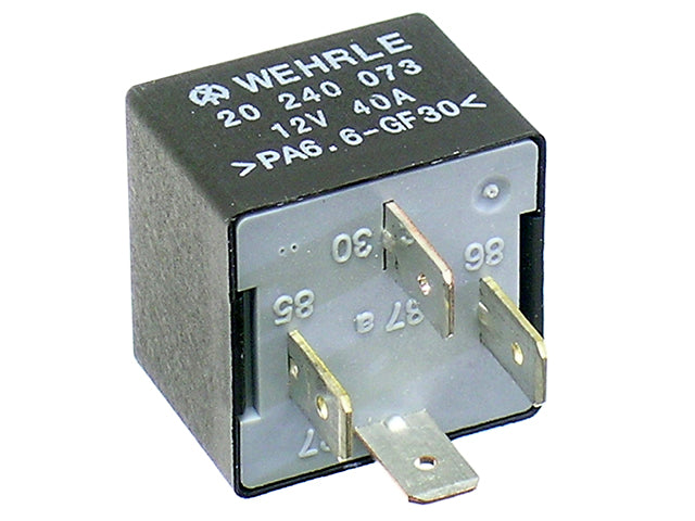 Mercedes-Benz Multi Purpose Relay (4-Prong) (Black) (12V - 40A) | 2016 YWB10012L