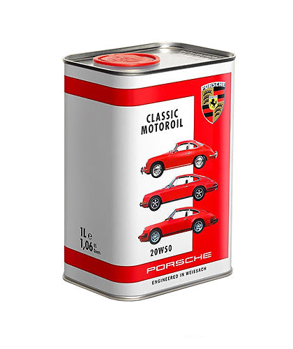 Porsche Classic Motor Oil - 20W-50 1L - 356/911/914 000-043-209-28