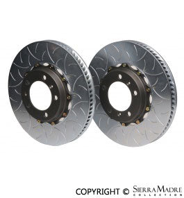 Front Brake Rotors, Brembo Racing Type III, 996 Turbo/997 - Sierra Madre Collection