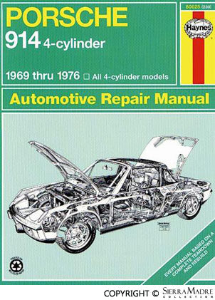 Haynes Repair Manual, 914 (69-76) - Sierra Madre Collection