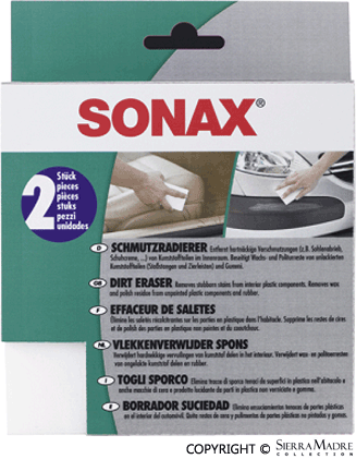 SONAX Dirt Eraser Sponges - Sierra Madre Collection