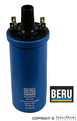 Ignition Coil, Beru, 356(12V)/912/914 - Sierra Madre Collection