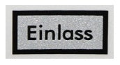 Einlass Oil Filter Decal, H-Filter - Sierra Madre Collection