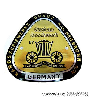Drauz Coach Builder Badge - Sierra Madre Collection