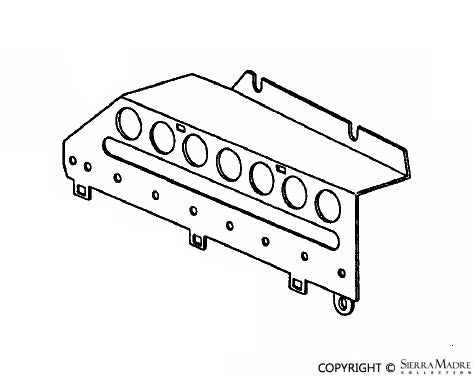 Fuse Box Bracket, 911/930 (74-89) - Sierra Madre Collection