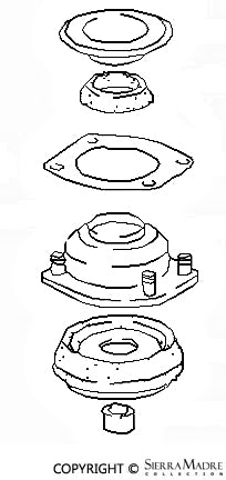 Converter Mounting Plate, 924/944 (86-91) - Sierra Madre Collection