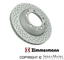 Rear Brake Disc, 911/C4 (95-98) - Sierra Madre Collection
