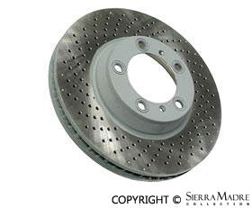 Front Left Brake Disc, 996Turbo/997 (01-10) - Sierra Madre Collection