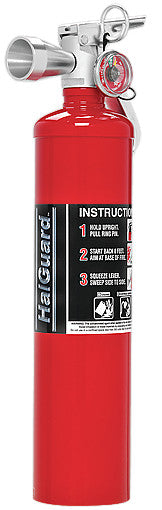 H3R HalGuard Premium Clean Agent Fire Extinguisher, 2.5 lb. Red - Sierra Madre Collection
