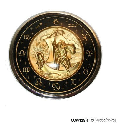 Flat 4 Banjo Horn Button, St. Christopher - Sierra Madre Collection