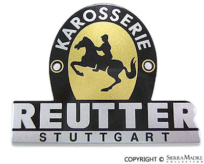 Reutter Stuttgart Coach Builder Badge - Sierra Madre Collection