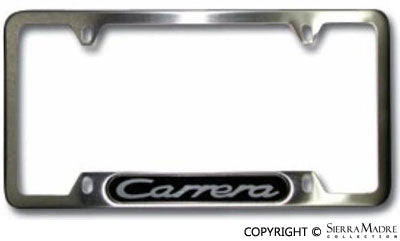 Carrera License Plate Frame - Sierra Madre Collection