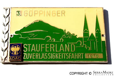 1975 ADAC Stauferland Badge