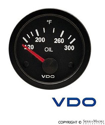 Oil Temperature Gauge, VDO