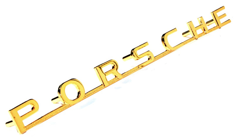 Gold Porsche® Emblem, 356A - Sierra Madre Collection