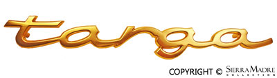 Gold Targa Emblem, 911/912 (67-71) - Sierra Madre Collection