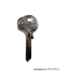 Door & Ignition Key Blank, 911/912 (65-69) - Sierra Madre Collection