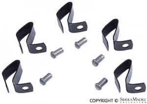 Hubcap Metal Clip & Rivet Set, All 356's (50-65) - Sierra Madre Collection