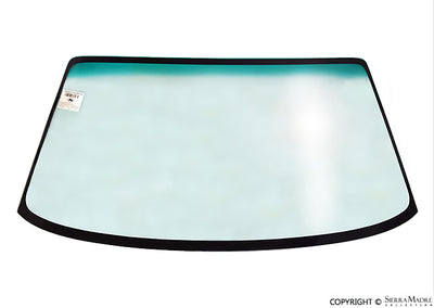 Front Windshield Glass, Green Top Tint, 928 (78-95) - Sierra Madre Collection