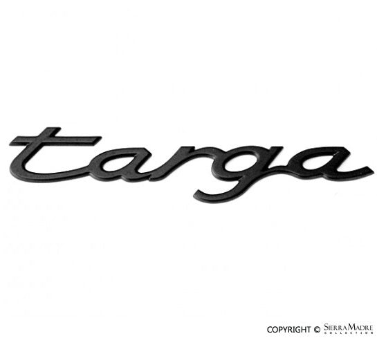 Targa'' Emblem, Black, 993 (96-98) - Sierra Madre Collection