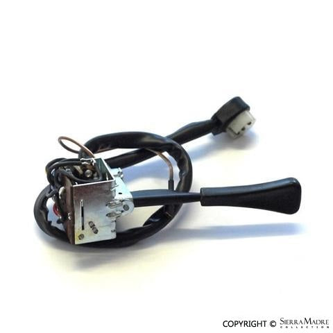 Wiper Switch, Black, 911/912/914 (69, 71-73) - Sierra Madre Collection