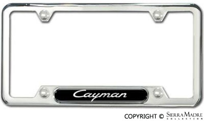 Cayman License Plate Frame - Sierra Madre Collection
