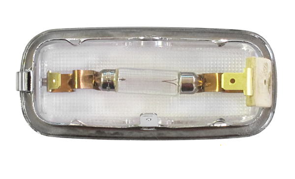 Interior Light with Chrome Bezel (64-78) - Sierra Madre Collection