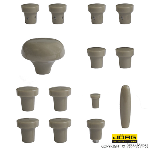 Grey Knob Set, 356A (55-59) - Sierra Madre Collection