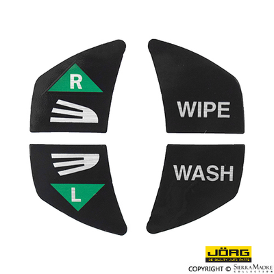 Wiper & Turn Signal Decal Set (Pictograph) - Sierra Madre Collection