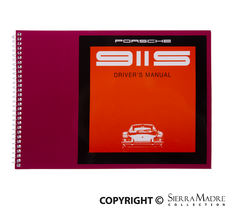 1969 Owners Manual, 911S - Sierra Madre Collection