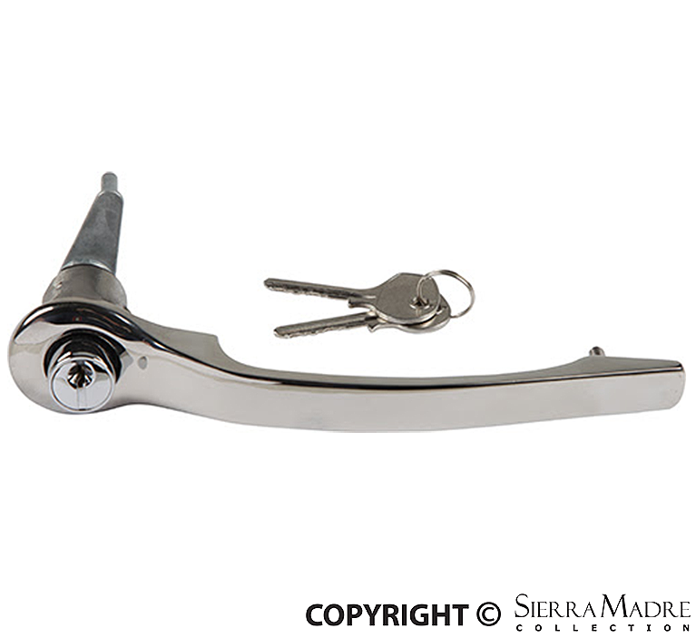 Door Handle with Lock, Right, 911 (65-67) - Sierra Madre Collection
