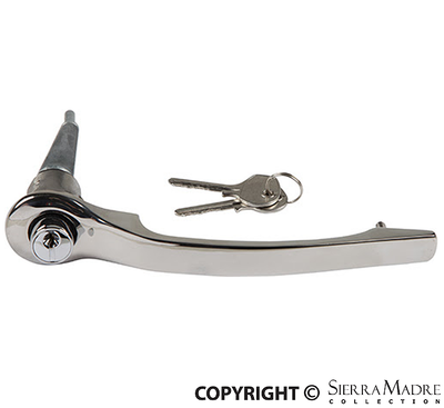 Door Handle with Lock, Right, 911 (65-67) - Sierra Madre Collection