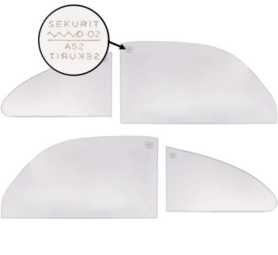 Side Glass Kit, 356A (55-59) - Sierra Madre Collection